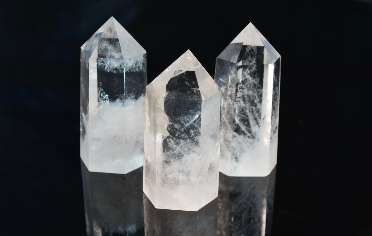 Clear Quartz Tower